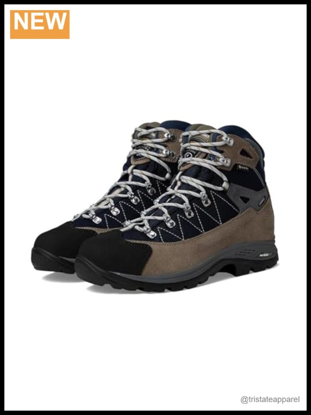 Women's Waterproof Suede Hiking Boots Ankle Trekking Shoes Lace Up